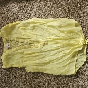 Yellow blouse